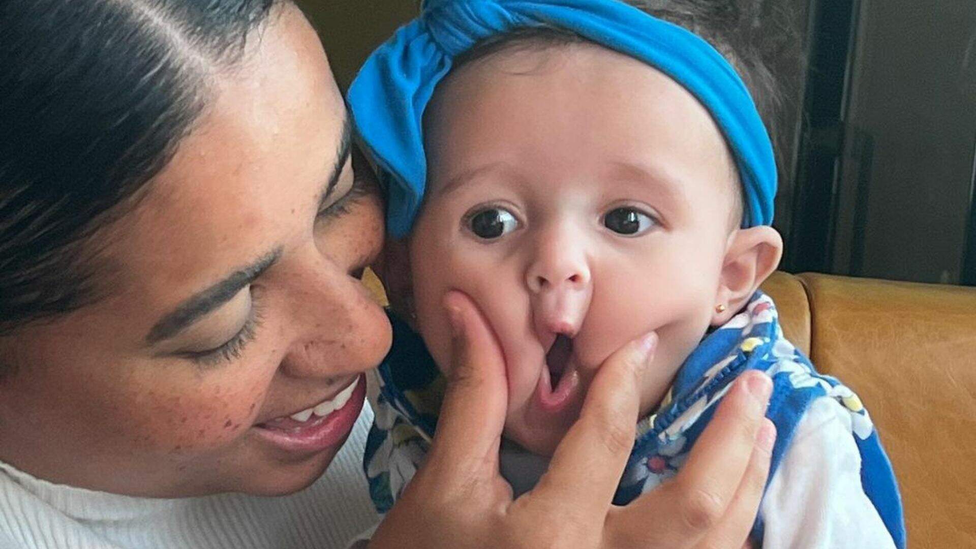 MC Loma comemora 5 meses de Melanie: “Você me mudou filha” - Metropolitana FM