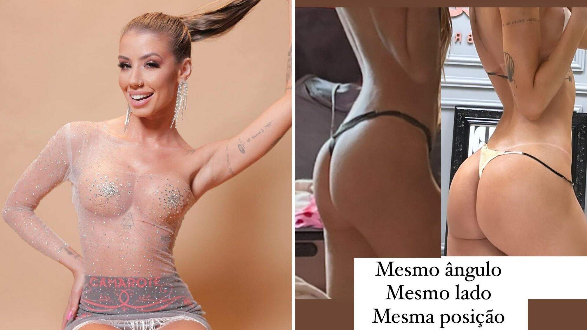 Maria Lina revela inseguranças com o corpo e compara o antes e depois; Confira - Metropolitana FM