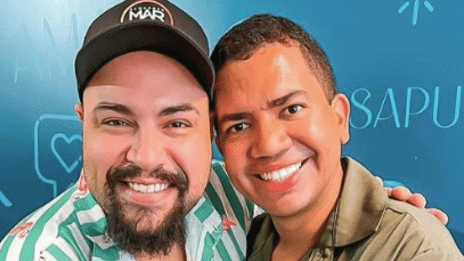 Exs-BBBs Bruno Gaga e Tiago Abravanel se encontram pela primeira vez: “Que alegria”