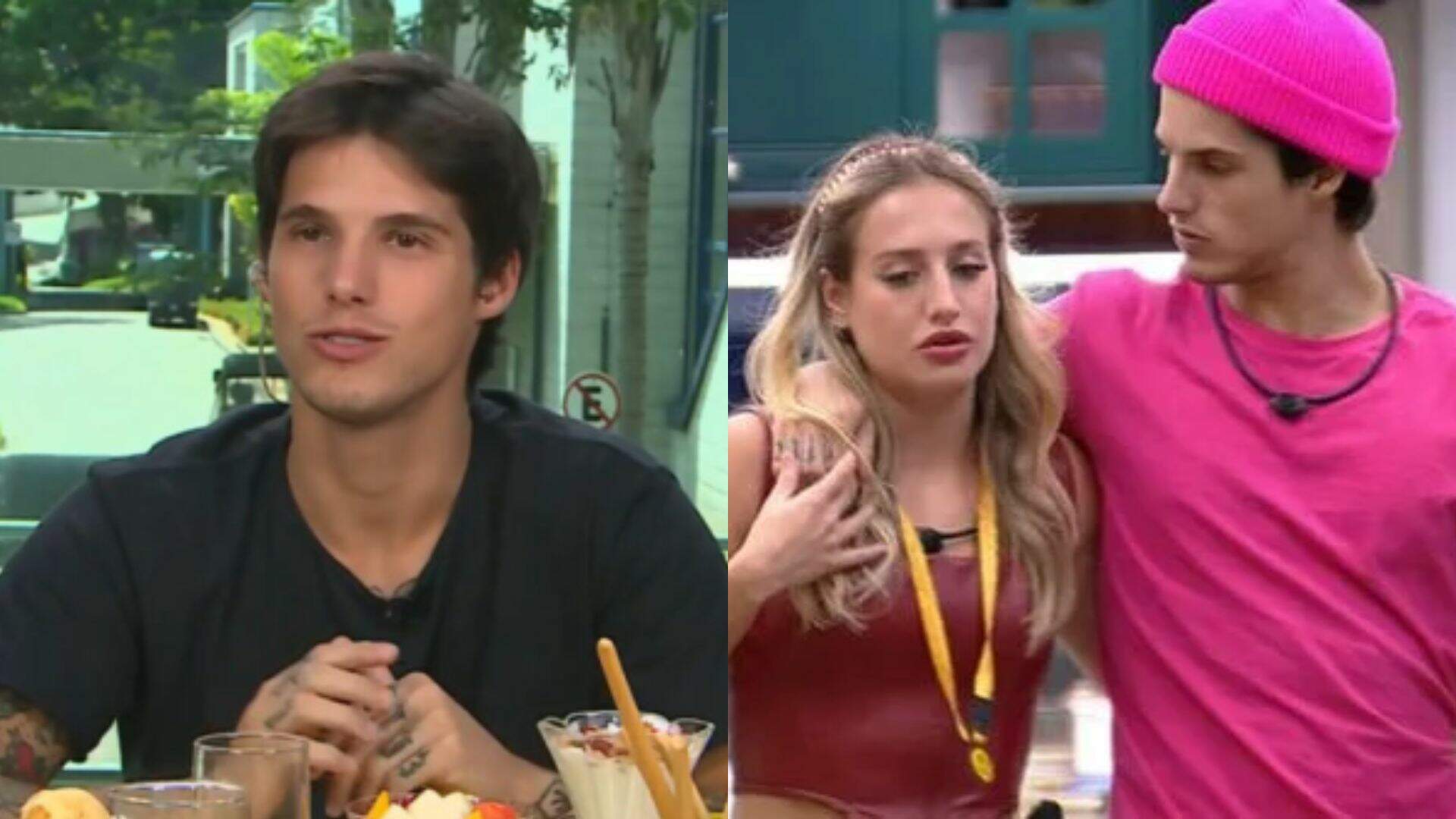 BBB 23: Eliminado, Gabriel revela se pretende manter affair com Bruna Griphao fora do jogo