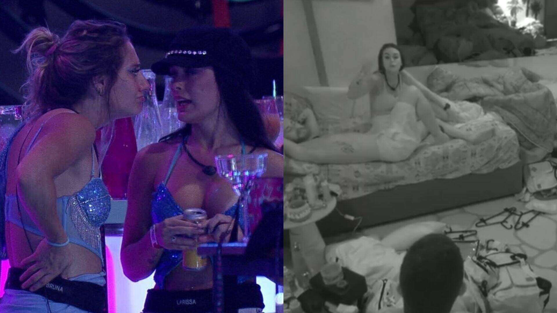 BBB 23: Clima tenso! Larissa se desentende com Bruna Griphao e sisters discutem: “Fazendo cena”