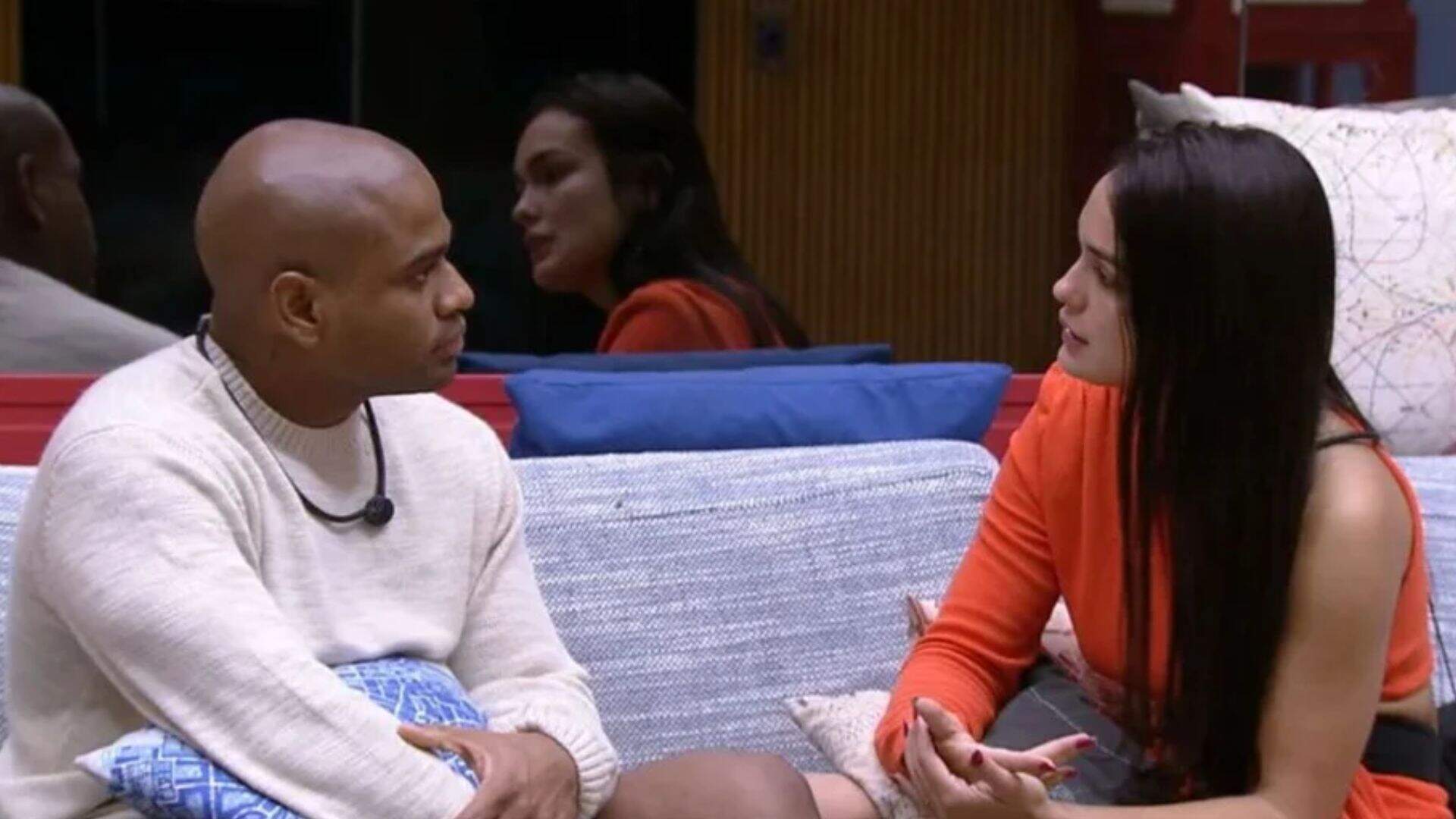 Larissa Santos detona Cezar Black por falas sobre seu corpo e relacionamento com Fred Bruno 