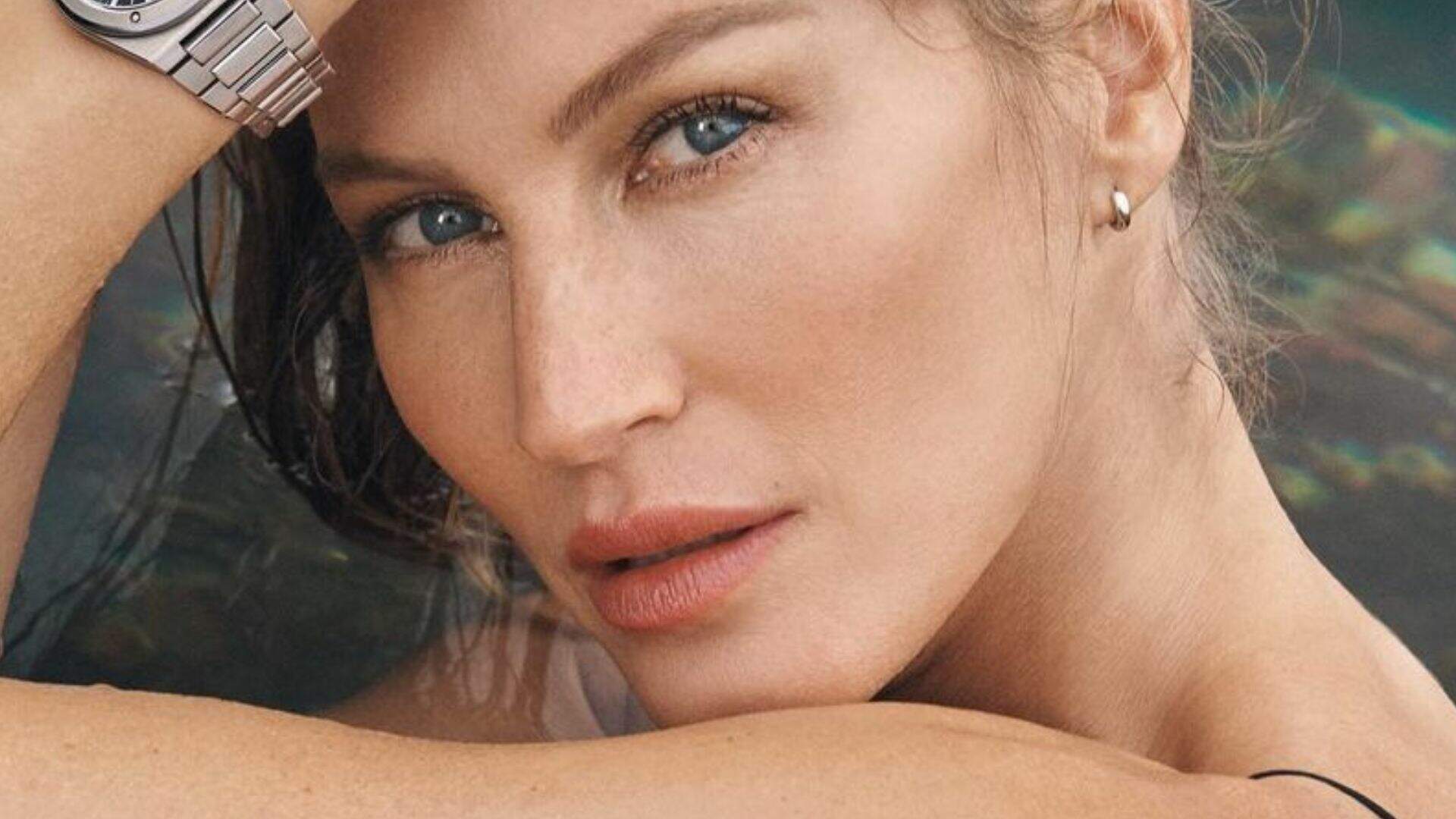 Sem make e com o cabelo natural, Gisele Bündchen impressiona pela beleza: “Não envelhece nunca” - Metropolitana FM