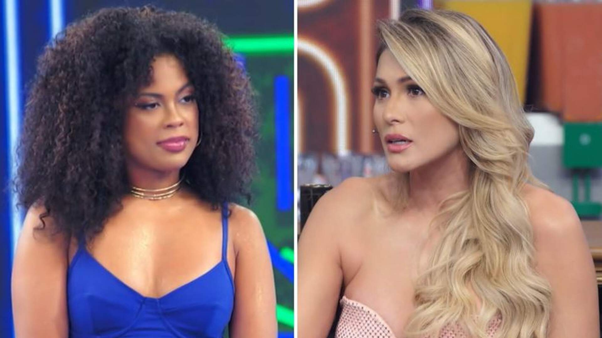 No ‘Domingão com Huck’, Marvvila leva bronca de Lívia Andrade por postura no BBB 23: “Planta”  - Metropolitana FM