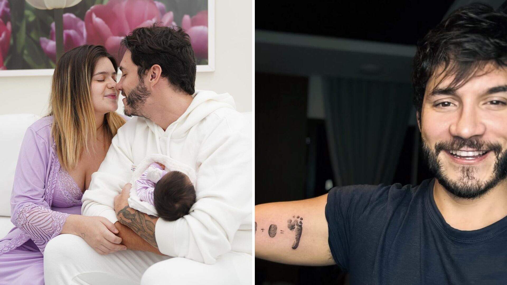 Eliezer emociona ao fazer tatuagem em homenagem à Viih Tube e sua filha, Lua - Metropolitana FM