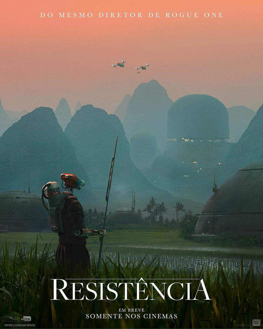 Pôster oficial de "Resistência" (Foto: Reprodução/20th Century Studios Brasil)
