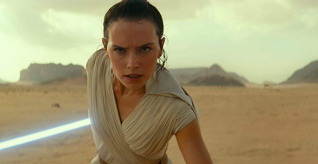 Daisy Ridley em "Star Wars: Episódio IX - A Ascensão Skywalker" (Foto: Reprodução)