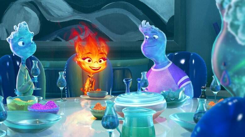 Primeira comédia romântica da Pixar, 'Elementos' aborda, de forma