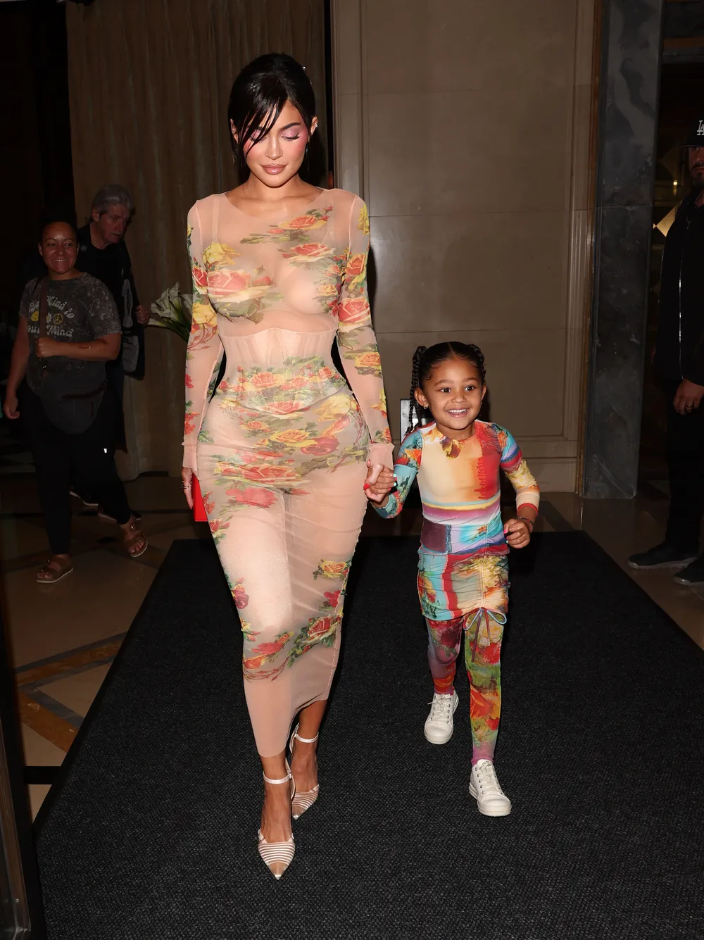 Kylie Jenner e a filha Stormi