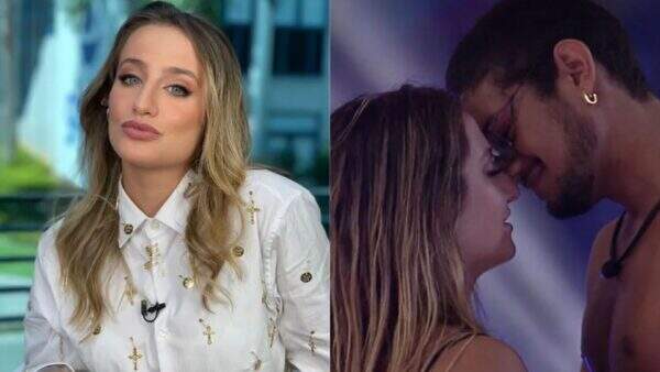 Bruna Griphao se pronuncia sobre rumores de beijo em Gabriel Santana e explica relação com o ator