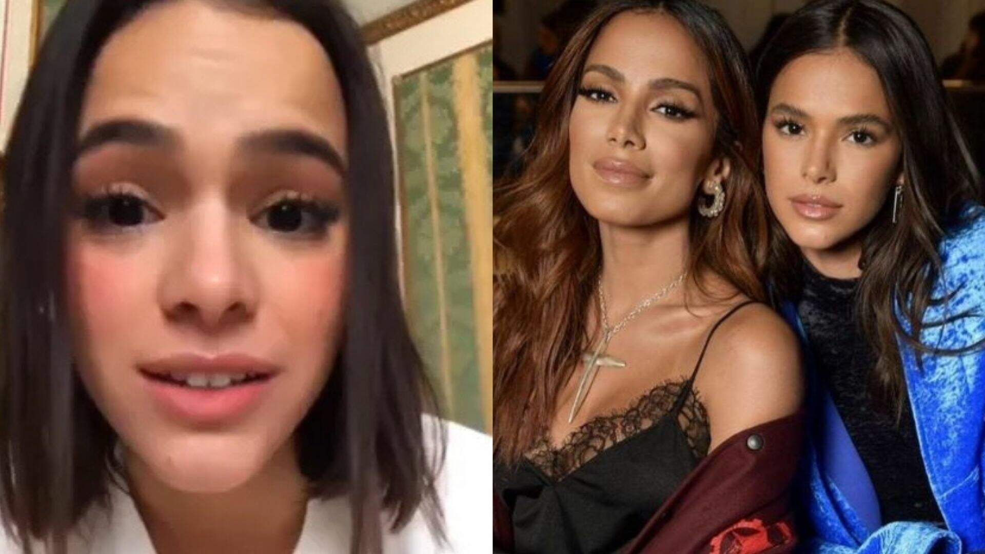 Bruna Marquezine detona boatos sobre amizade com Anitta e faz pedido inusitado aos fãs: “Ignorem” - Metropolitana FM