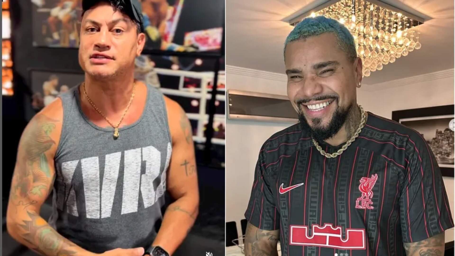 Lutador de boxe detona Naldo Benny após desistência: “Só quer bater em mulher” - Metropolitana FM