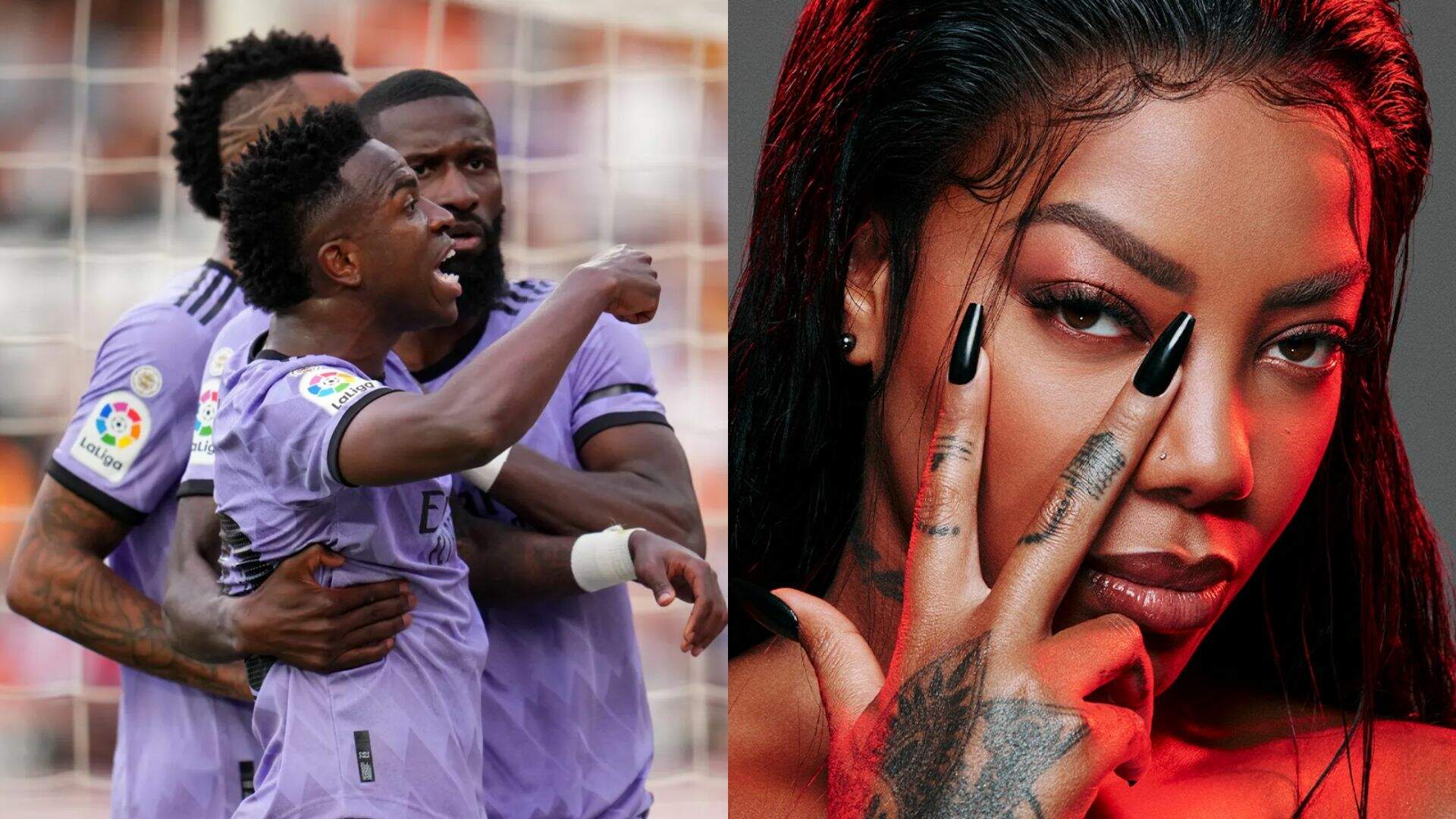 Após ataques racistas contra Vinícius Júnior em jogo, Ludmilla deixa denúncia: “Inacreditável” - Metropolitana FM