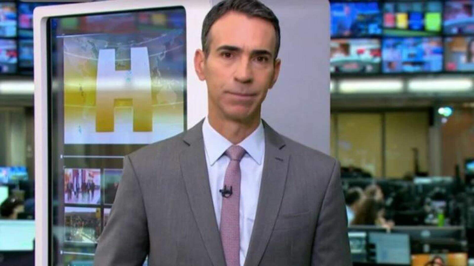 BOMBA: Cesar Tralli deixa bancada de jornal da Globo e emissora já substitui o apresentador