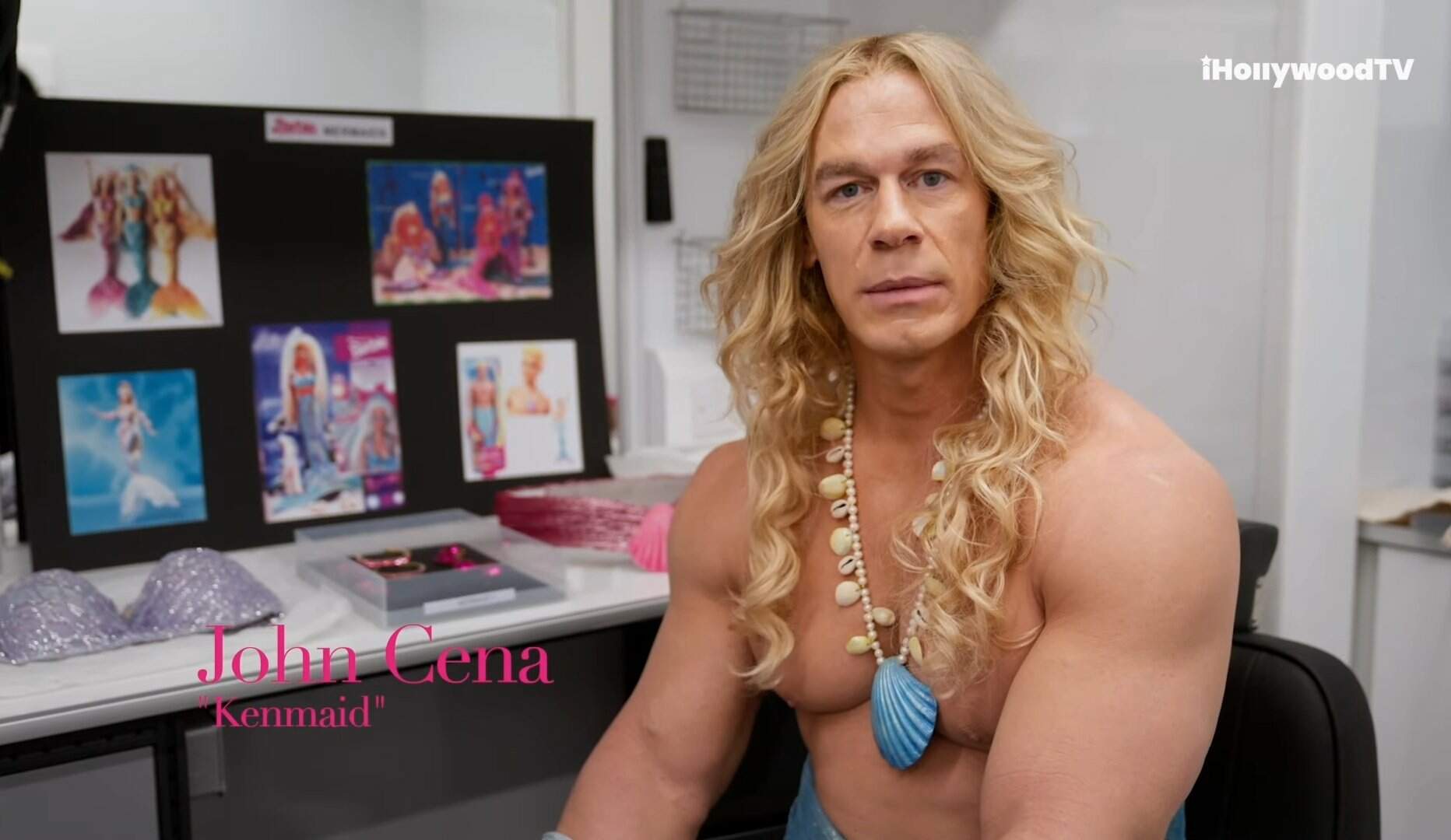 John Cena é o Ken Tritão em "Barbie" (Foto: Reprodução/Twitter)