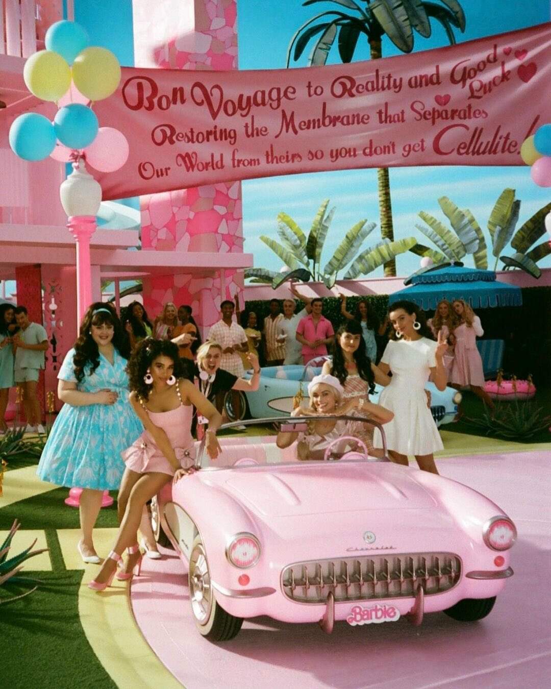 Bastidores de "Barbie" (Foto: Reprodução/Instagram)