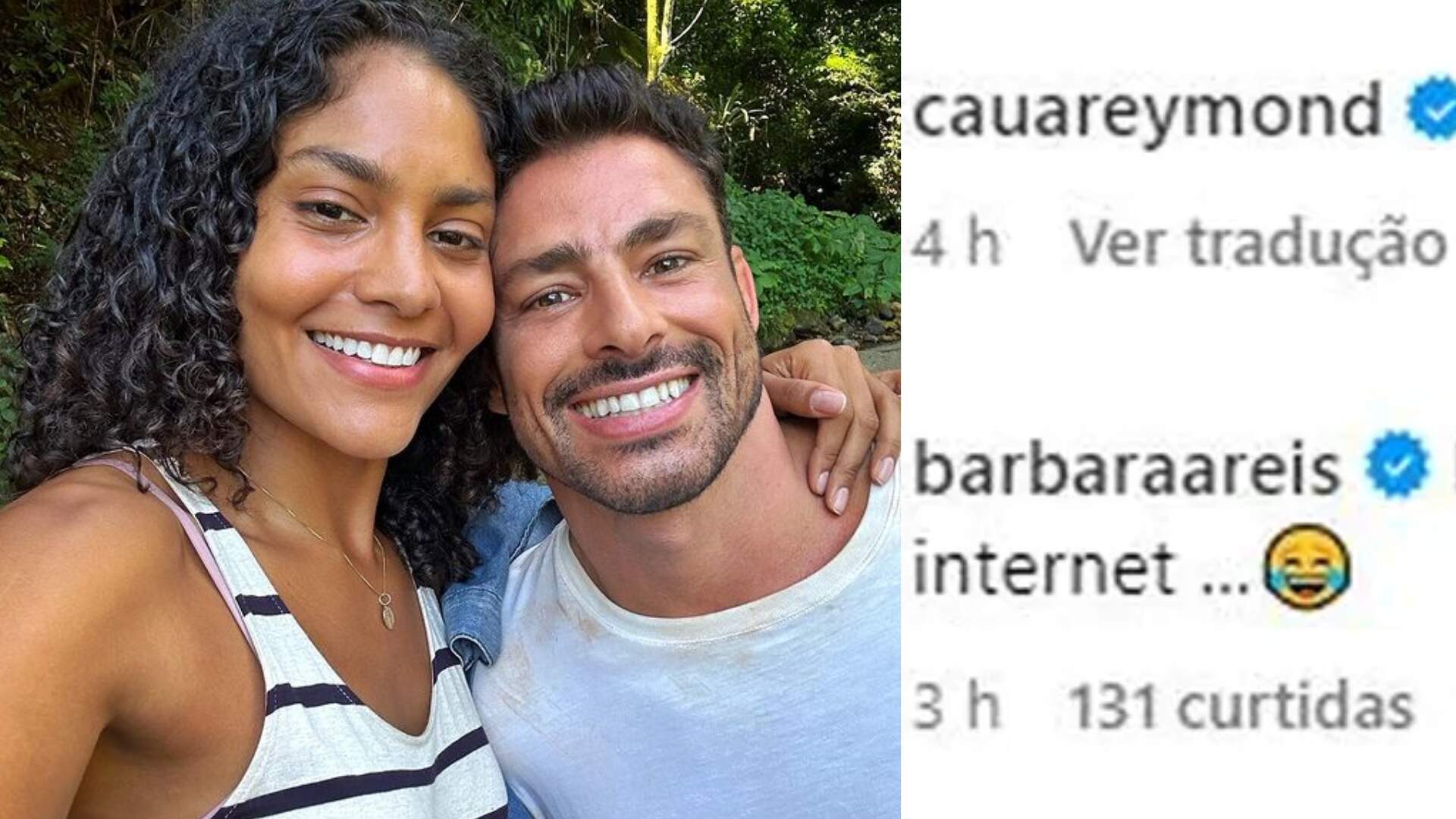 Protagonistas de ‘Terra e Paixão’, Cauã Reymond e Barbara Reis, trocam “farpas” nas redes sociais! - Metropolitana FM