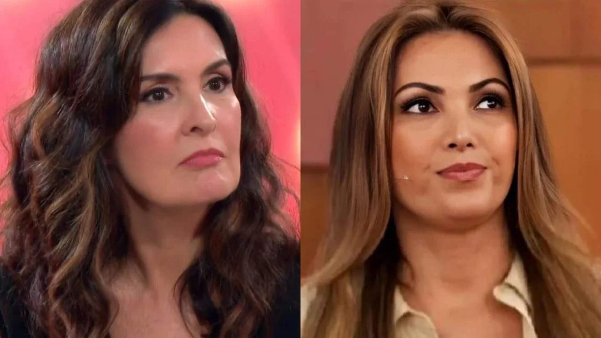 Fátima Bernardes e Patrícia Poeta (Foto: Reprodução)