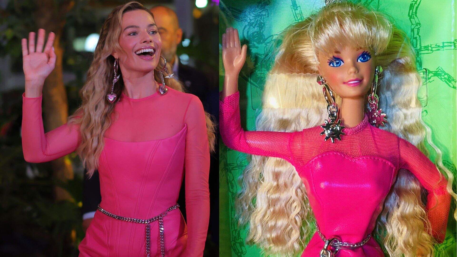 Os looks de Margot Robbie durante o lançamento do filme: Barbie