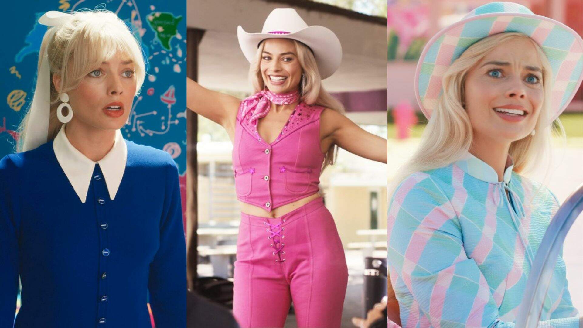 Ela é tudo! Confira os melhores looks de Margot Robbie em ‘Barbie’ - Metropolitana FM