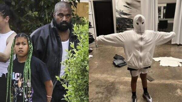Kanye West é acusado de racismo após vestir sua filha com roupa que lembra o grupo supremacista ‘Ku Klux Klan’