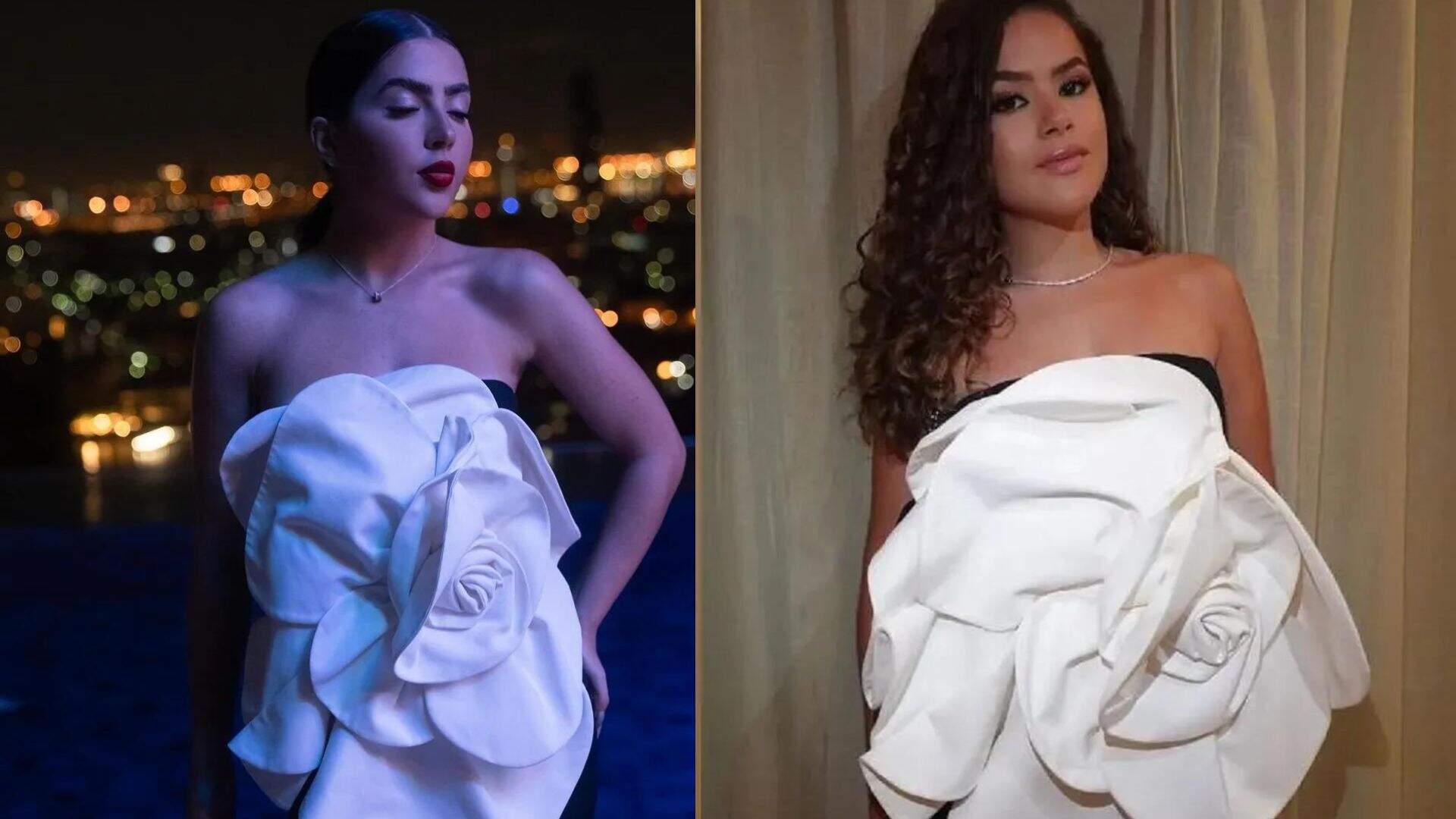 Estilo em comum? Jade Picon escolhe o mesmo look com flor 3D já usado por Maisa - Metropolitana FM