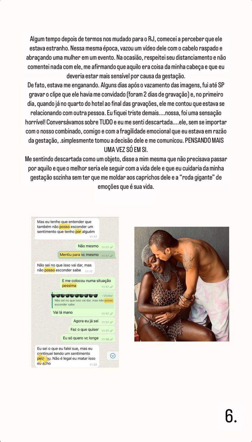 Suelen Gervásio, mãe da suposta filha de Vitão se pronuncia após diversas polêmicas. (Reprodução/Instagram).