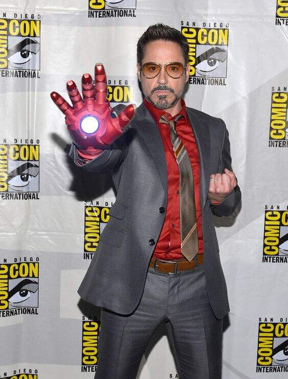 Robert Downey Jr. na San Diego Comic Con em 2012 (Foto: Reprodução/Pinterest)