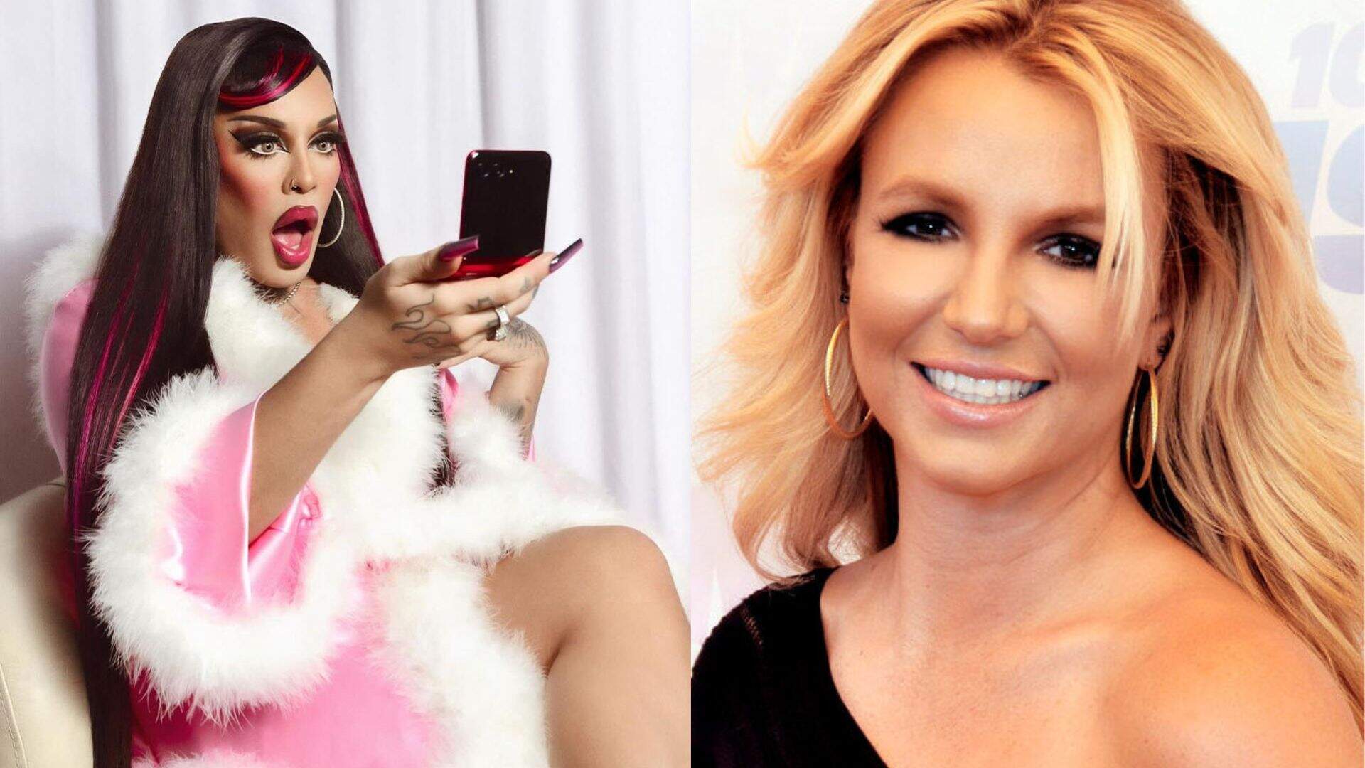 DIVAS DO POP! Gloria Groove lança nova versão de sucesso de Britney Spears para projeto icônico e web vai à loucura