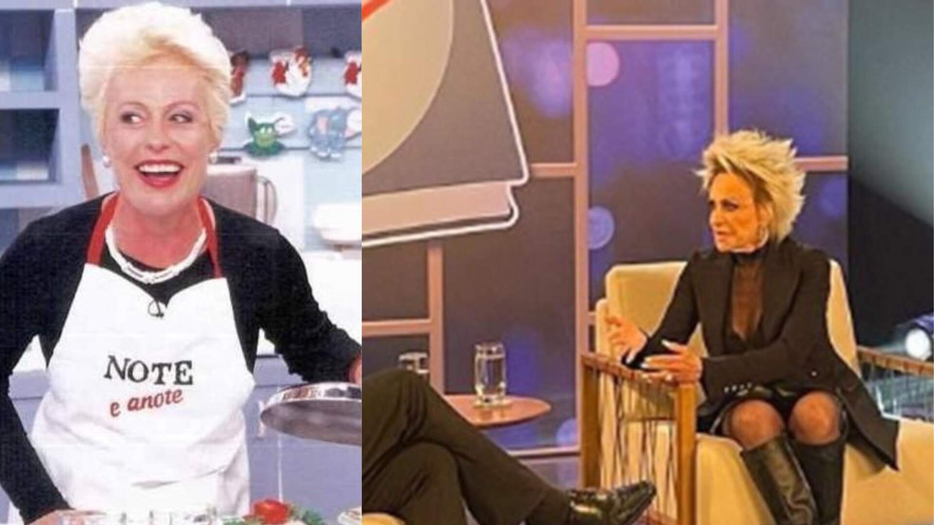 Saiu da Globo? Ana Maria Braga aparece nos bastidores da Record TV e motivo choca - Metropolitana FM