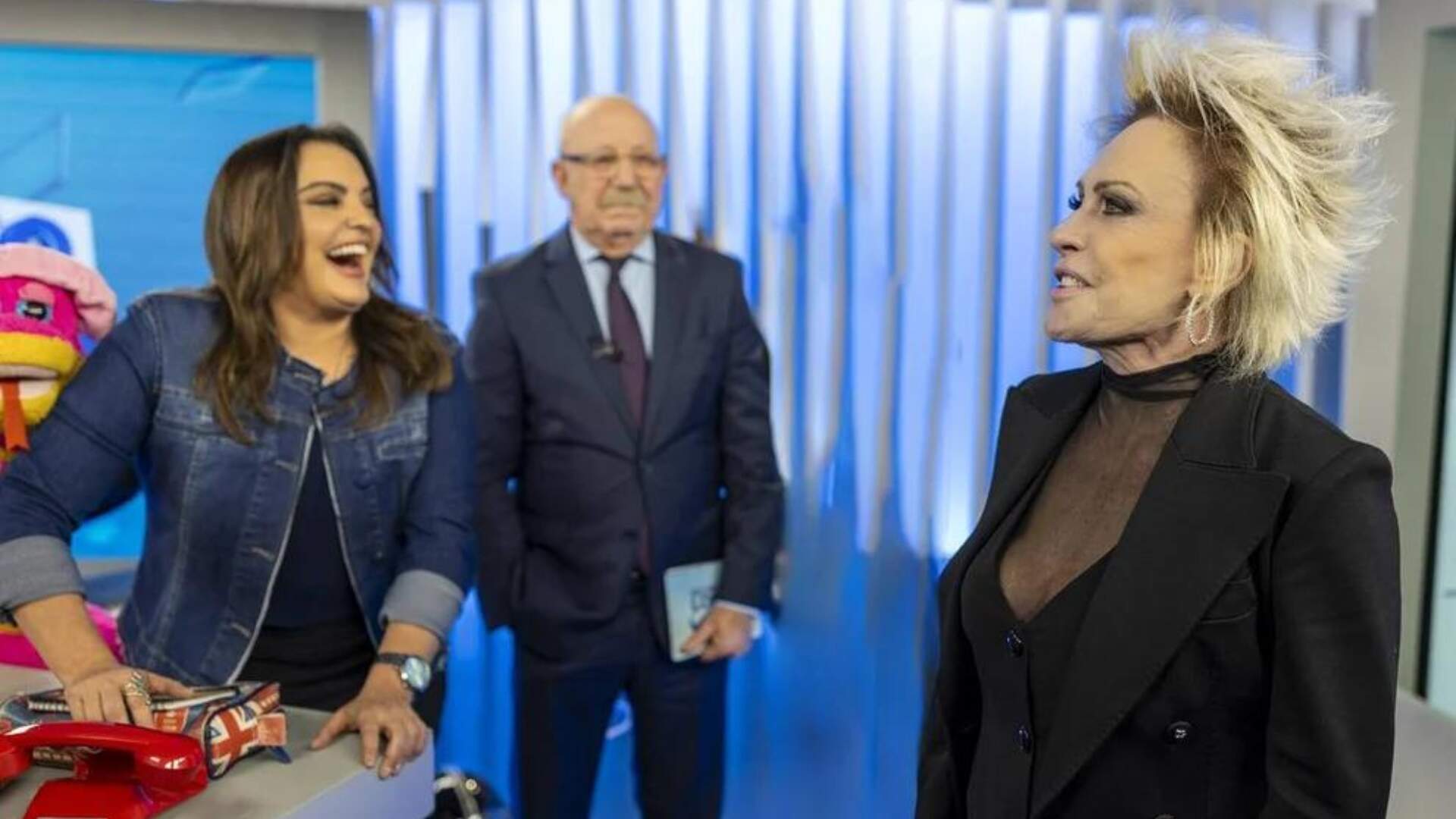 Saiu da Globo? Ana Maria Braga entra no ‘Balanço Geral’ e deixa apresentadores da Record chocados