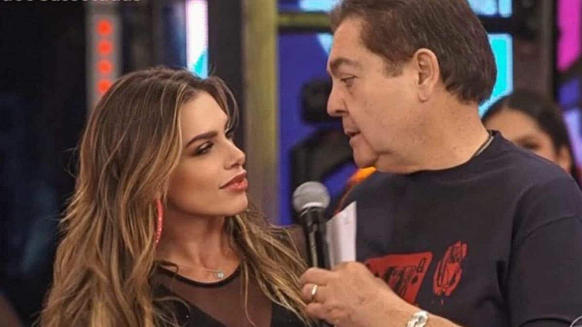 Erika Schneider e Faustão