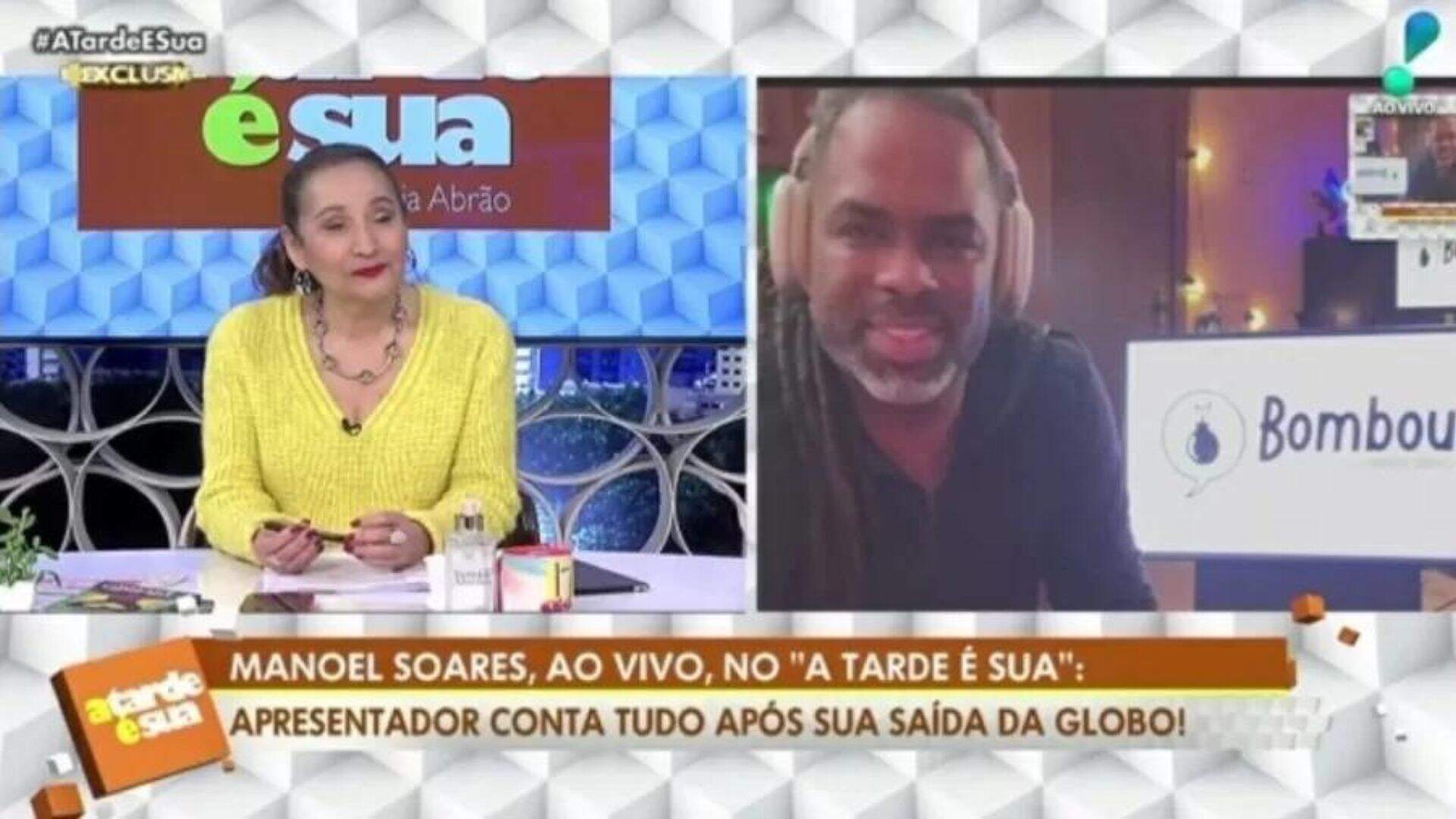 Polêmica: Após saída da Globo, Manoel Soares cutuca Sonia Abrão ao vivo e apresentadora retruca - Metropolitana FM