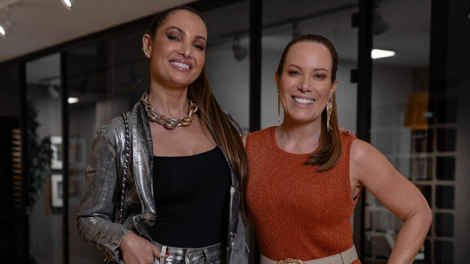Regina Volpato na Globo? Após saída da Gazeta, apresentadora cria rumores de mudança de emissora ao surgir ao lado de Patrícia Poeta - Metropolitana FM