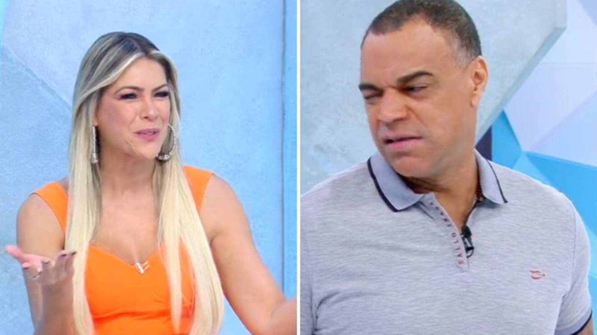Debochou: Renata Fan não perdoa Denílson após Belo acertar dívida e causa alvoroço no programa