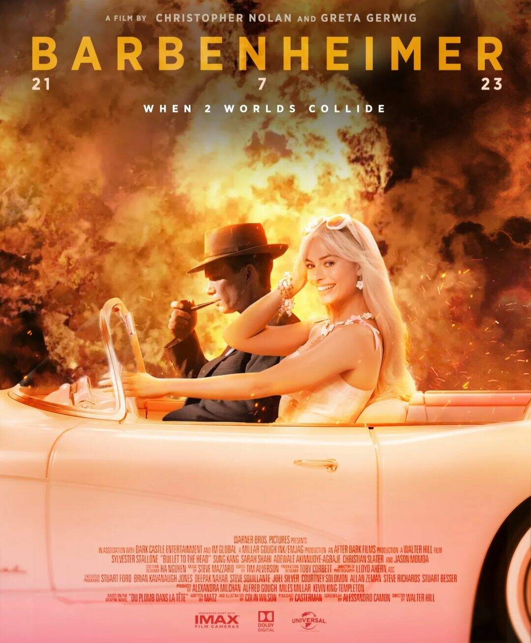 Barbenheimer ocorrerá em 20 de julho nos cinemas brasileiros (Foto: Reprodução/Instagram)