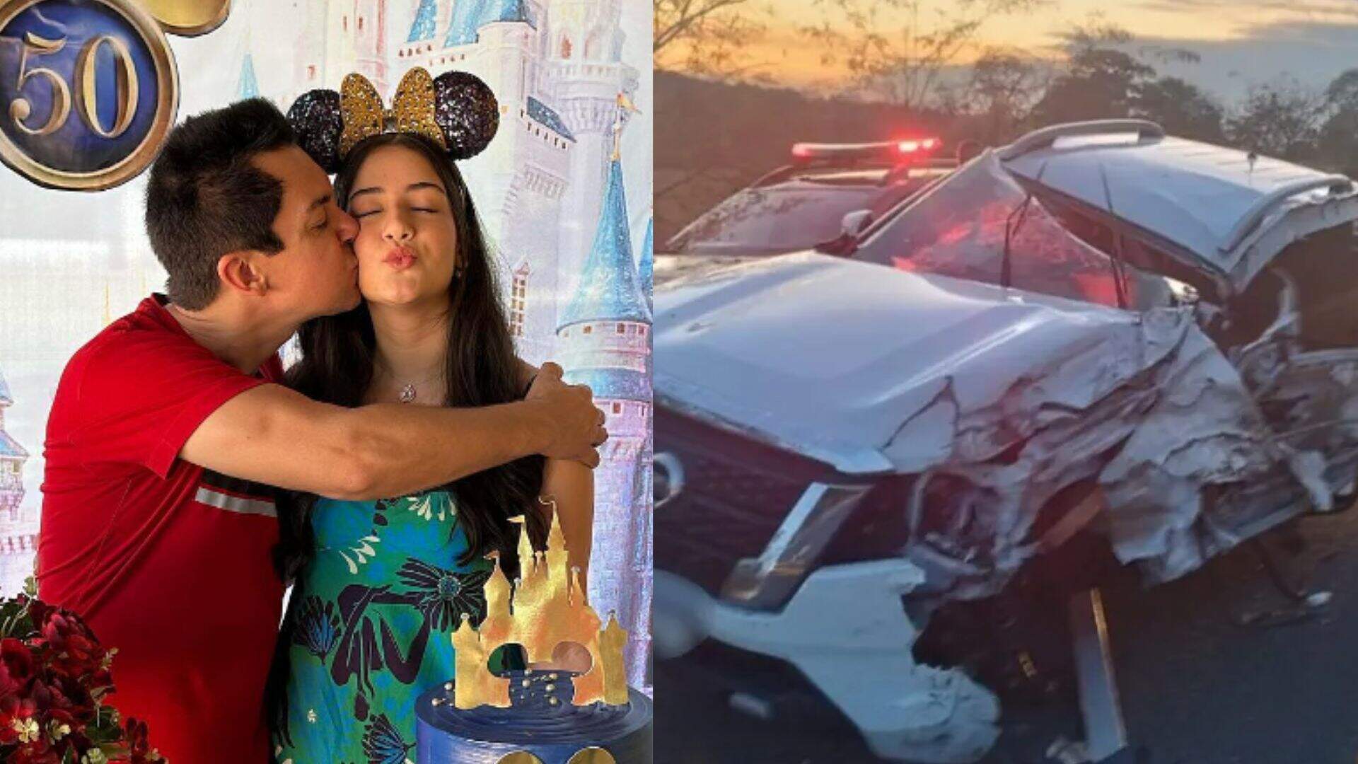URGENTE: Filha de Regis Danese, que sofreu grave acidente de carro, se pronuncia: “Momento delicado” - Metropolitana FM