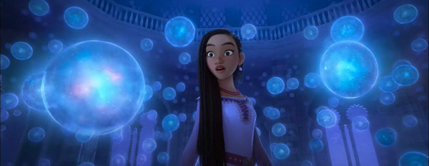 Asha em "Wish: O Poder dos Desejos" (Foto: Reprodução/Disney)