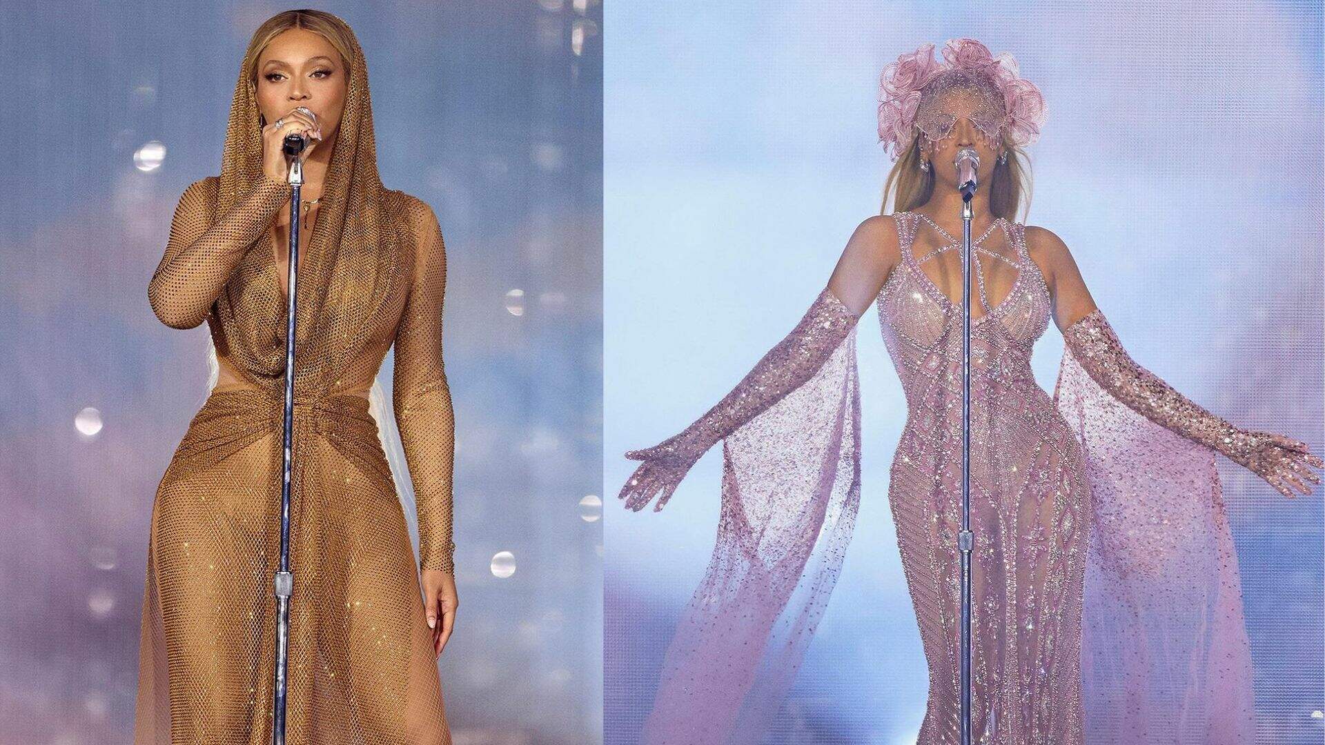 A maior! Beyoncé surge deslumbrante em novos figurinos na turnê Renaissance