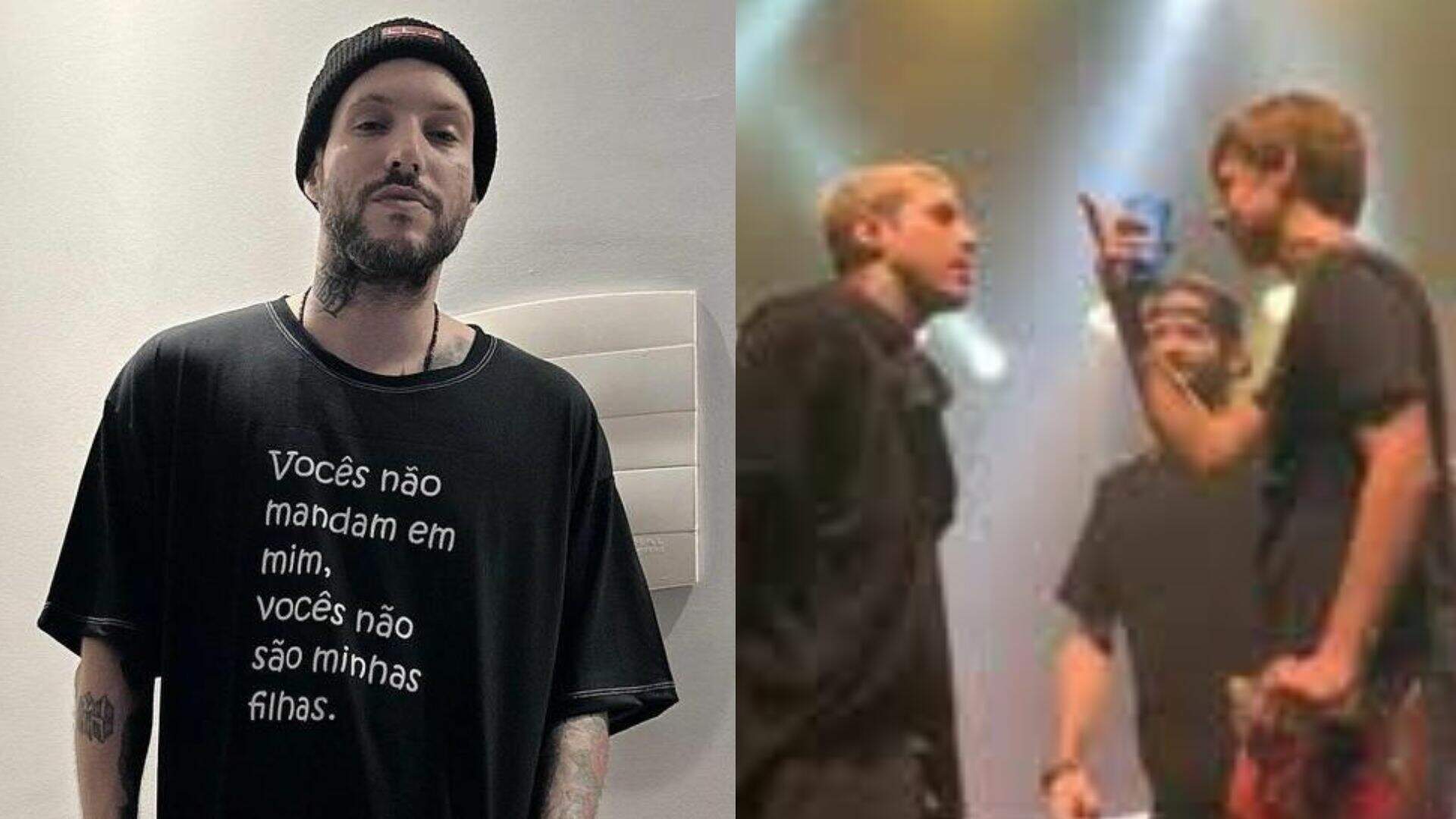 Vocalista de famoso grupo de hip hop faz fã subir no palco e desfere socos no rapaz; veja vídeo - Metropolitana FM