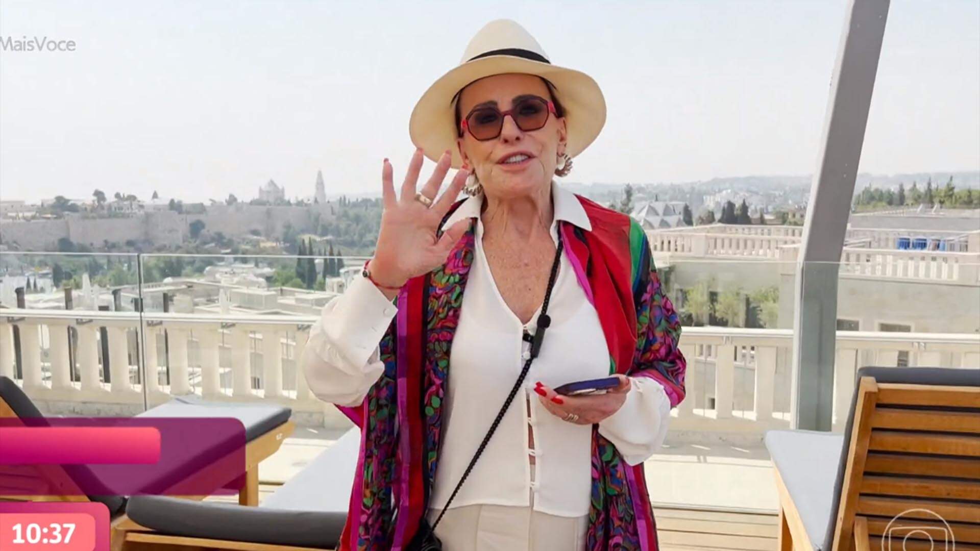 Afastada da TV para tirar férias, Ana Maria Braga invade o ‘Mais Você’: “Estou realizando um sonho” - Metropolitana FM
