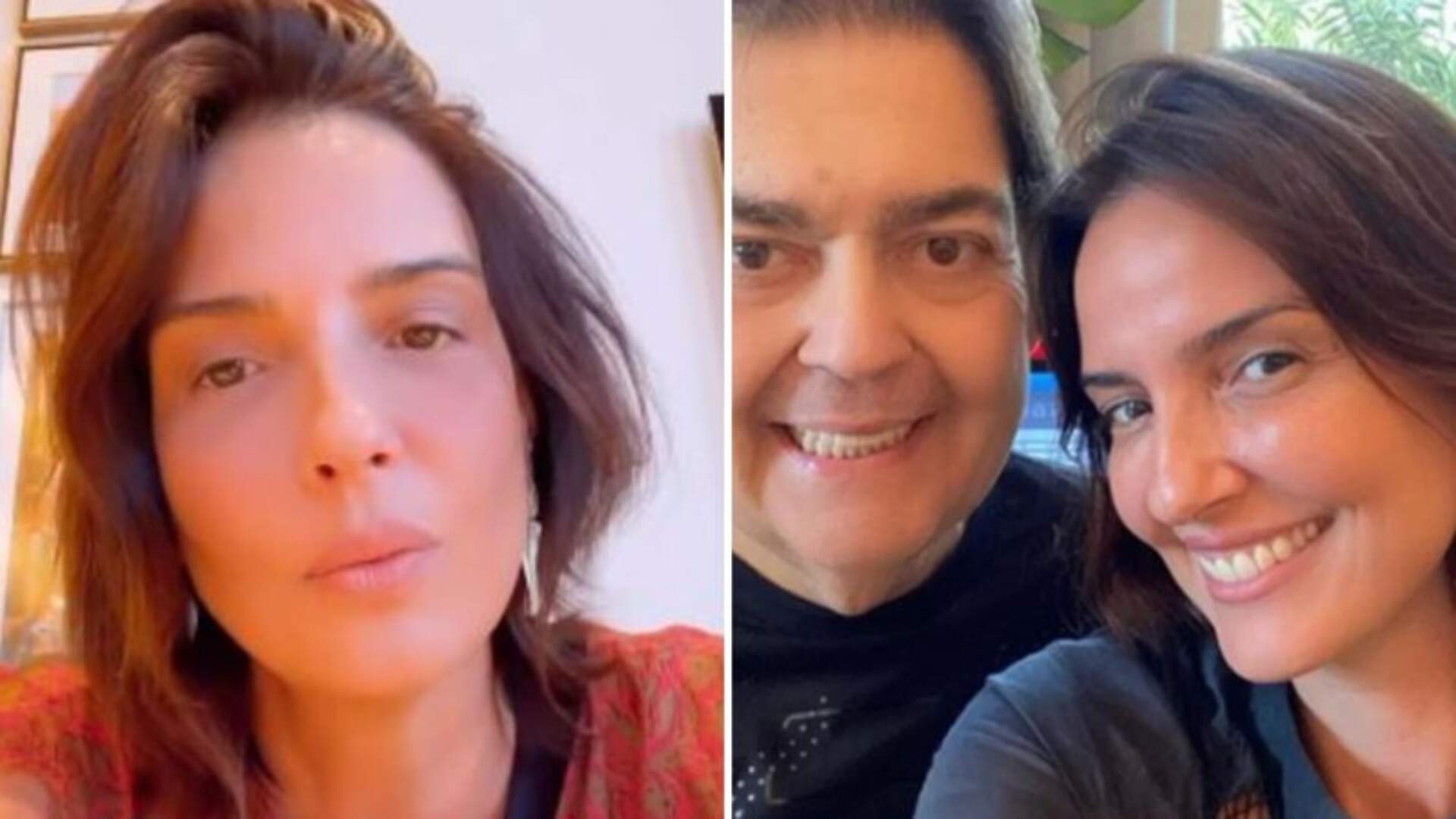 Bomba: Esposa de Faustão, Luciana Cardoso, faz post preocupante após internação do apresentador