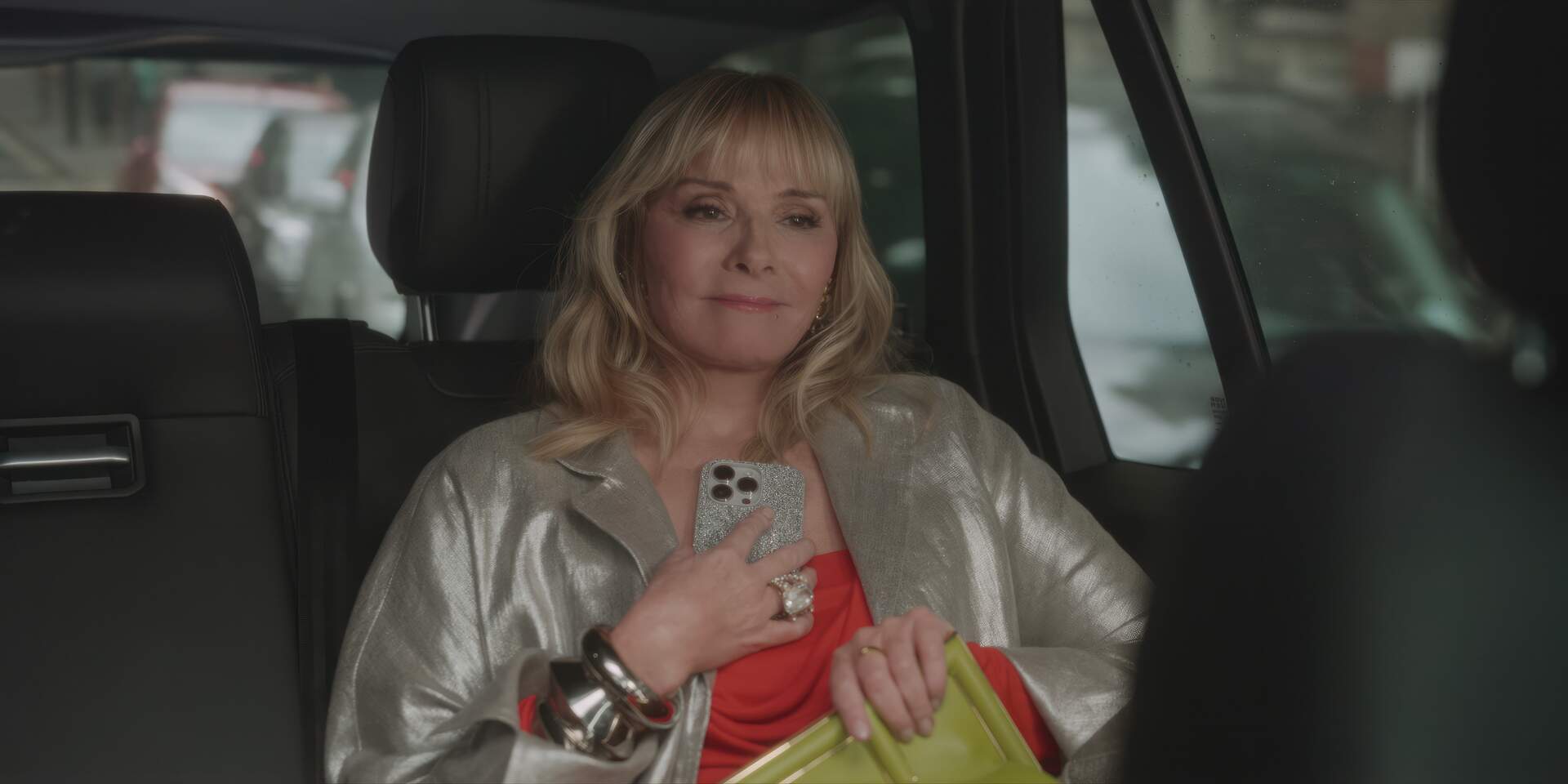 Kim Cattrall na Season Finale da segunda temporada de “And Just Like That” (Foto: Craig Blankenhorn/Max)