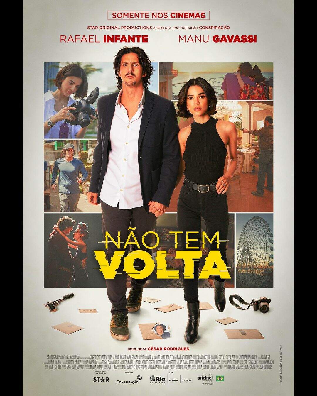Pôster oficial de "Não Tem Volta" (Foto: Reprodução/Conspiração)