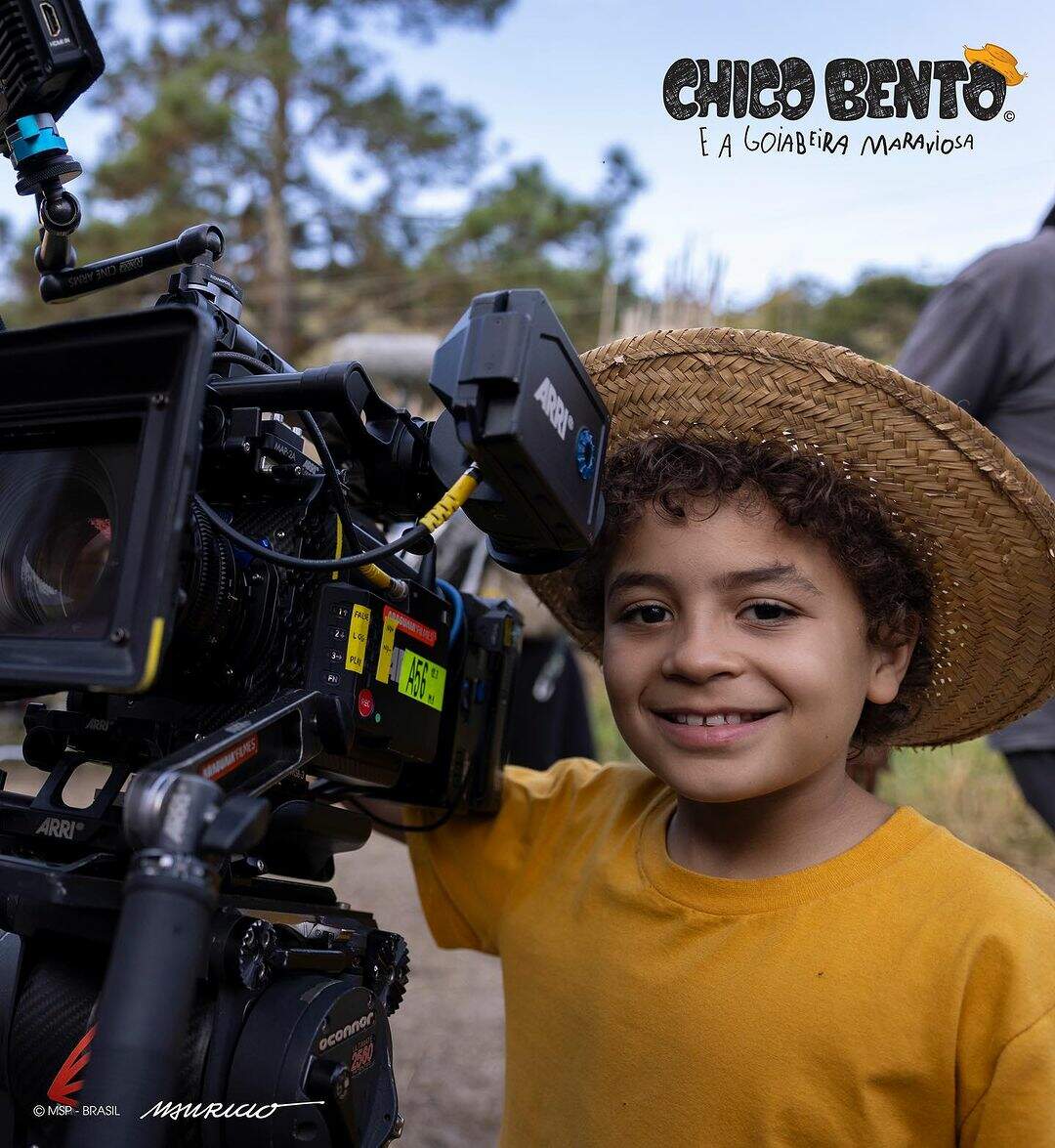 Isaac Amendoim é Chico Bento em “Chico Bento e a Goiabeira Maraviósa” (Foto: Reprodução/Maurício de Souza Produções)