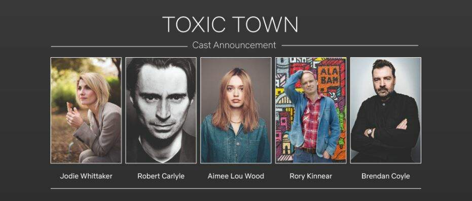 Elenco de Toxic Town (Foto: Reprodução/Netflix)