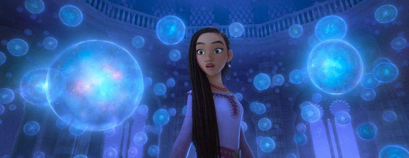 Ariana DeBose é Asha em “Wish: O Poder dos Desejos” (Foto: Reprodução/Disney)