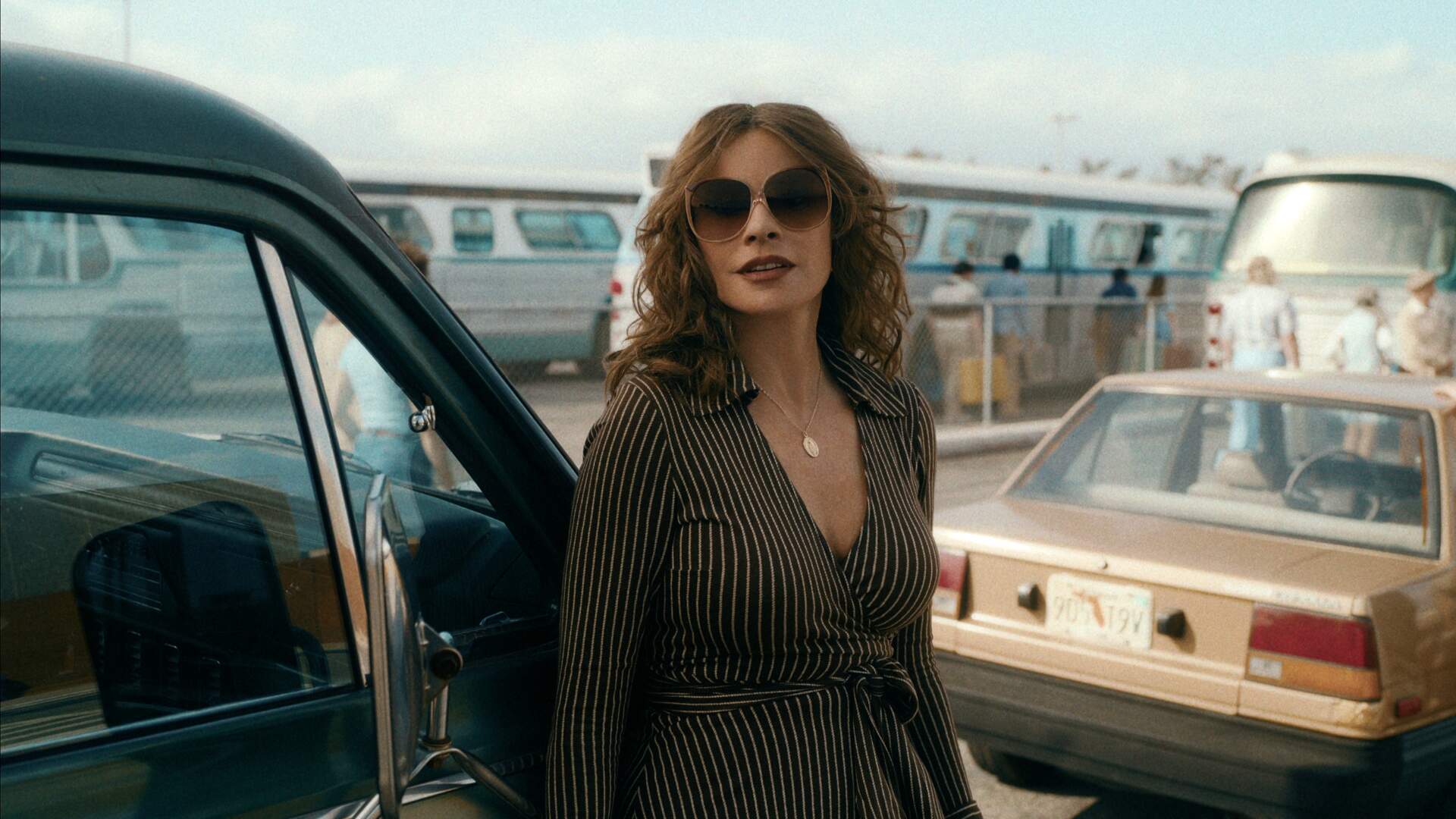 Sofia Vergara é Griselda em “Griselda” (Foto: Reprodução/Netflix)