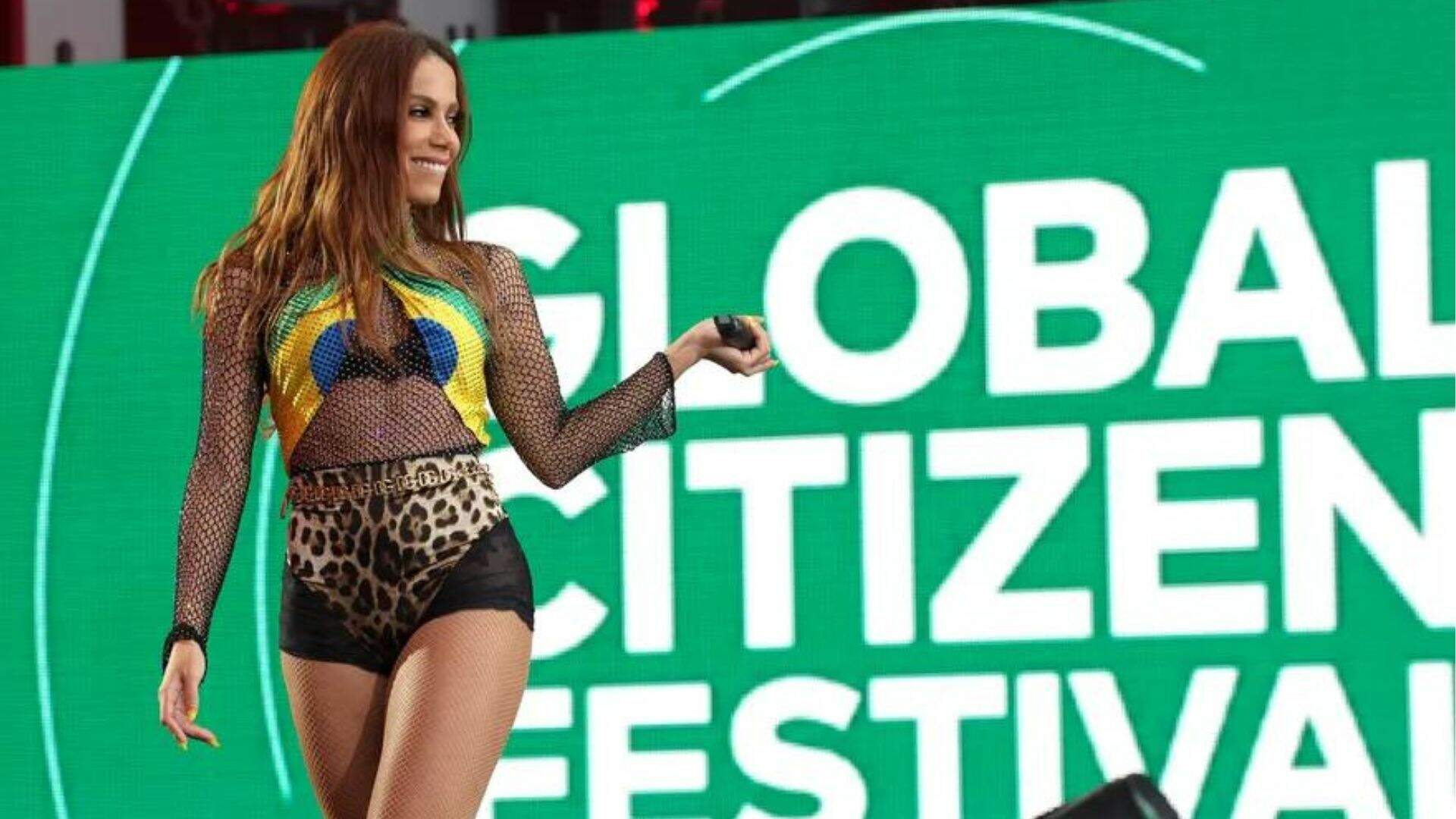Anitta no Global Citizen Festival: artista agita público com hits da sua carreira e ao cantar famoso clássico da MPB; veja!