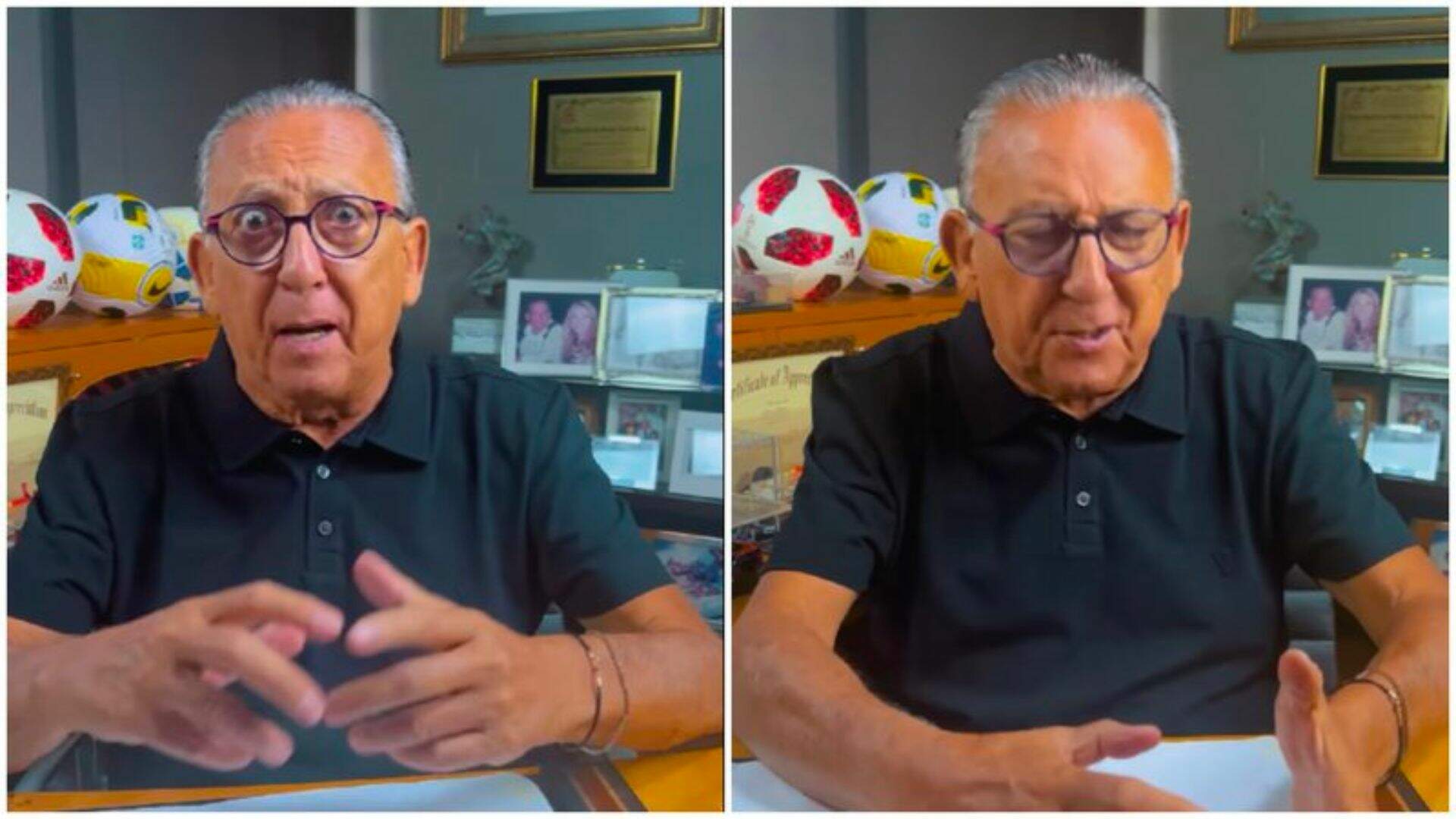 Galvão Bueno não aceita aposentadoria e faz desabafo em vídeo chocante: “São 49 anos só de Globo!” - Metropolitana FM
